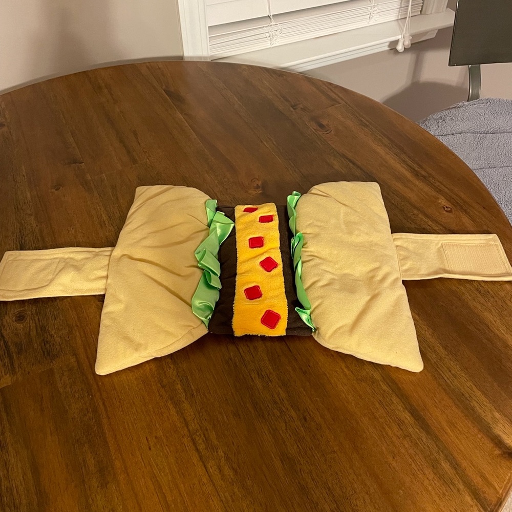 Dog Pet Taco Costume Cat Halloween Party - Picture 4 of 11